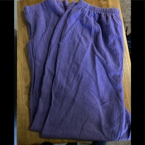 Cotton pants for over leotards/tights, 100% cotton